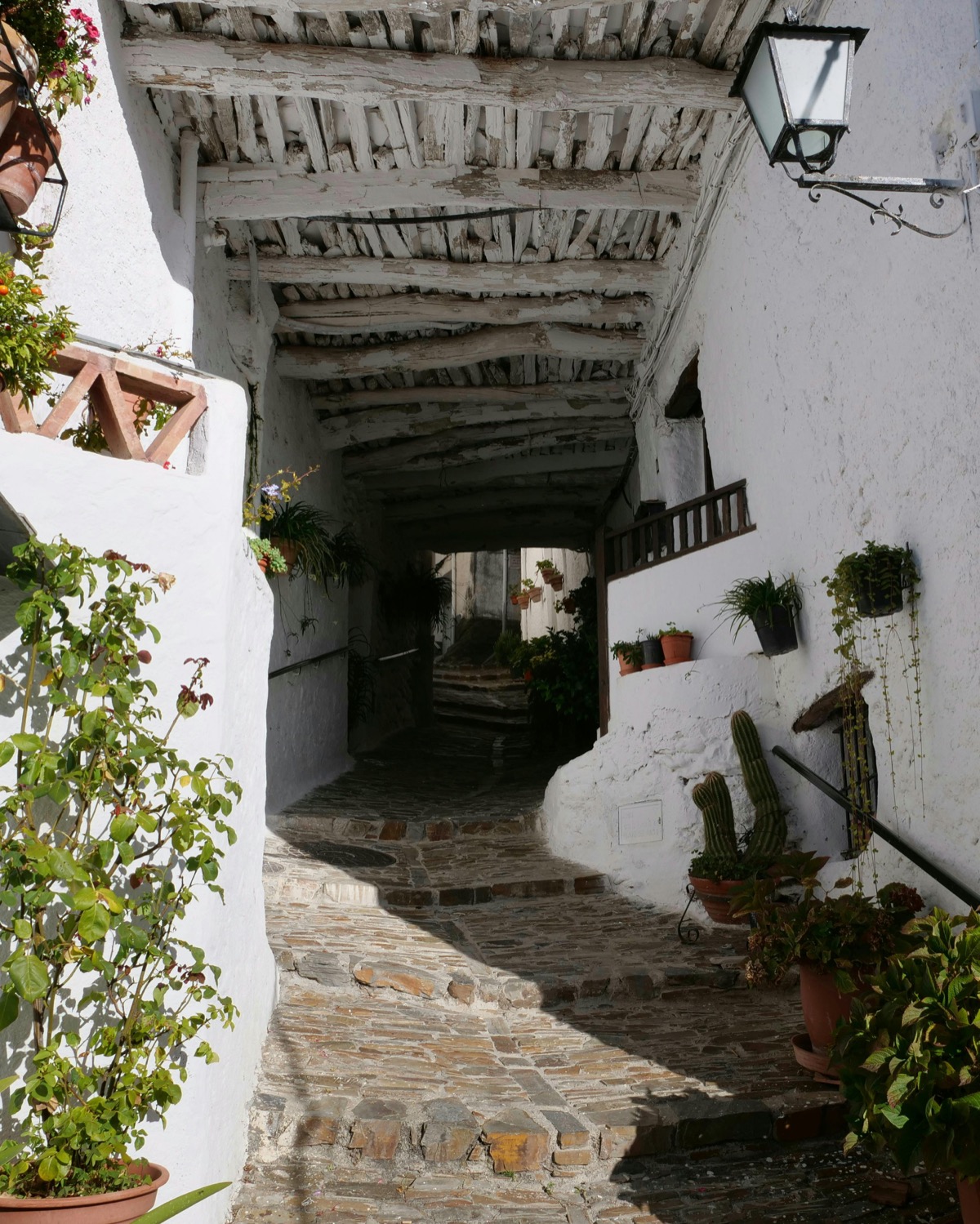 Callejón típico de las Alpujarras