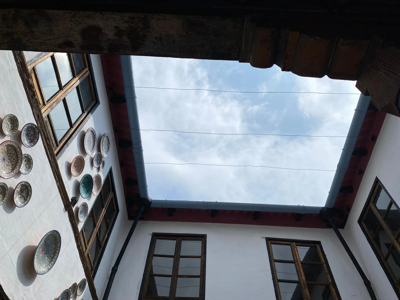 Inner courtyard of Casa de Doña Concha