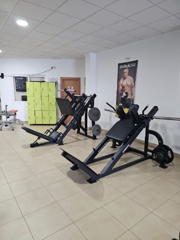 Interior of Iron House Gym in Ugíjar